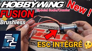 NEW HOBBYWING FUSION 1800KV UNBOXING + MONTAGE SUR TRAXXAS TRX-4