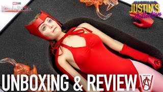 Scarlet Witch Halloween Costume WandaVision SW Toys1/6 Scale Figure Unboxing & Review