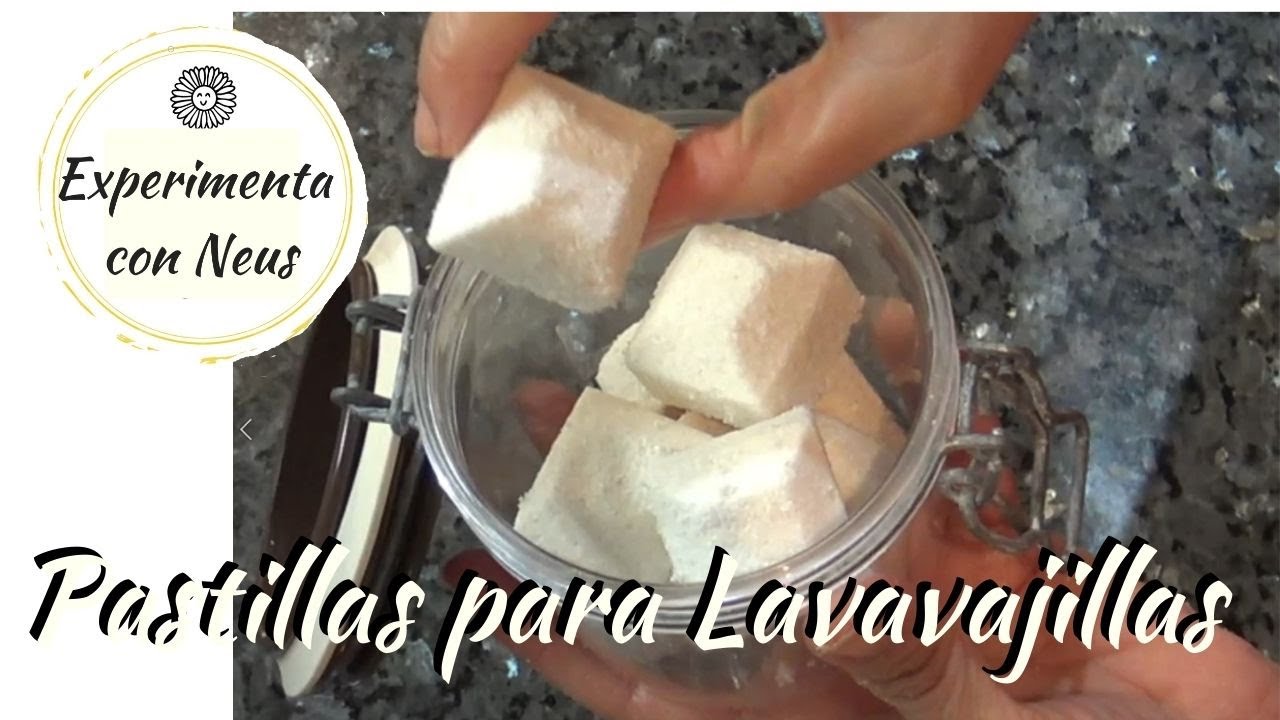 Pastillas para lavavajillas