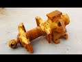 Rusty Bench Vise - Perfect Restoration