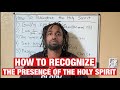 How To Recognize The Holy Spirit Working In Your Life