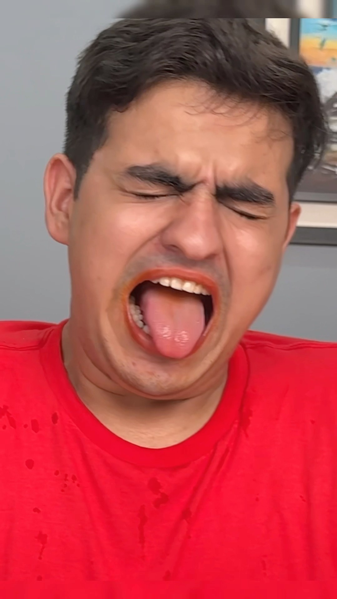 Eating Only ONE Color Food Challenge ? #shorts