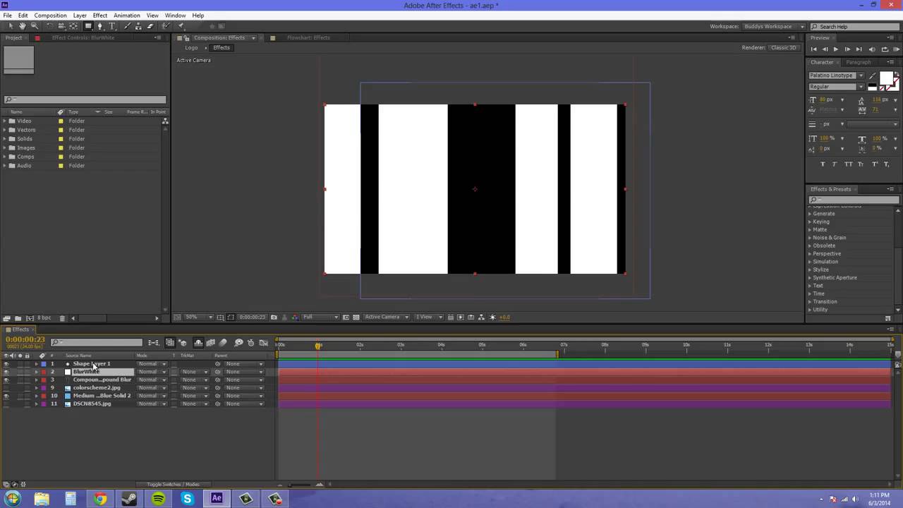 After Effects CS6 Tutorial   153   Compound Blur