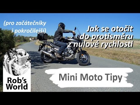 Mini Moto Tip #1 - jak otočit motorku do protisměru o 180 stupňů.