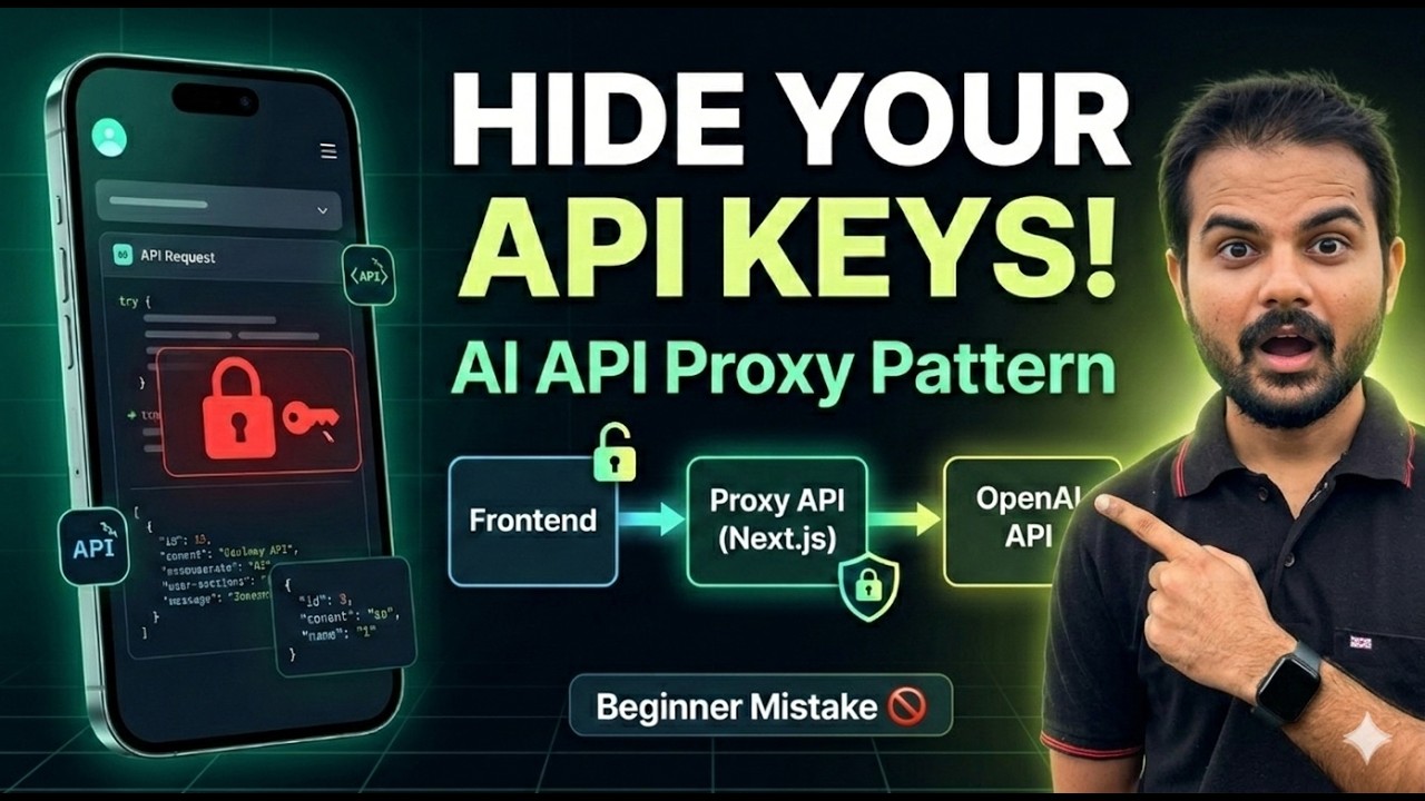 Biggesgithub Api Key Mistake Biggest AI Beginner Mistake 🚨 Exposing API Keys in Frontend - YouTube