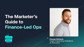 The Marketer’s Guide to Finance-Led Ops