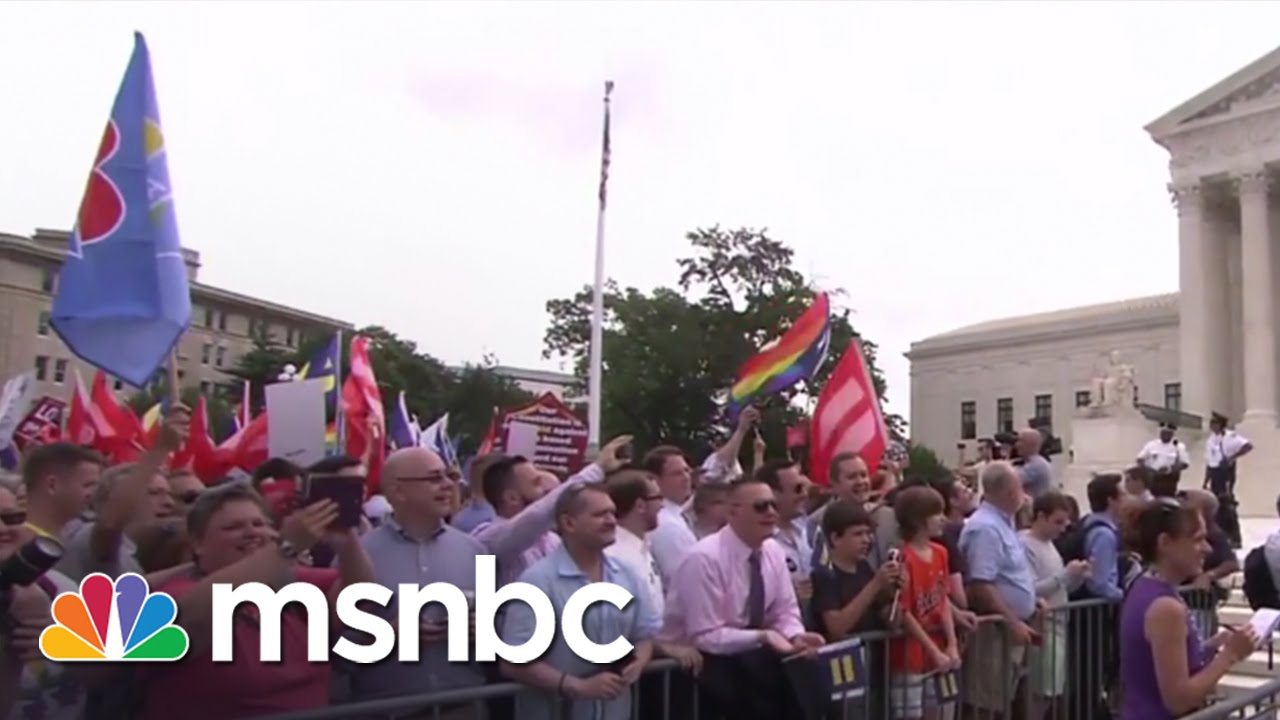SCOTUS Rules In Favor Of Marriage Equality | msnbc - YouTube