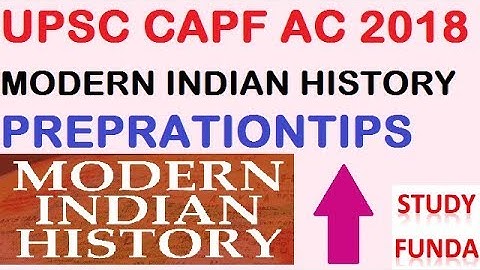 CAPF AC 2017 PAPER  HISTORY ANALYSIS