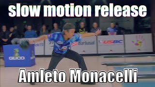 Amleto Monacelli slow motion release  PBA Bowling