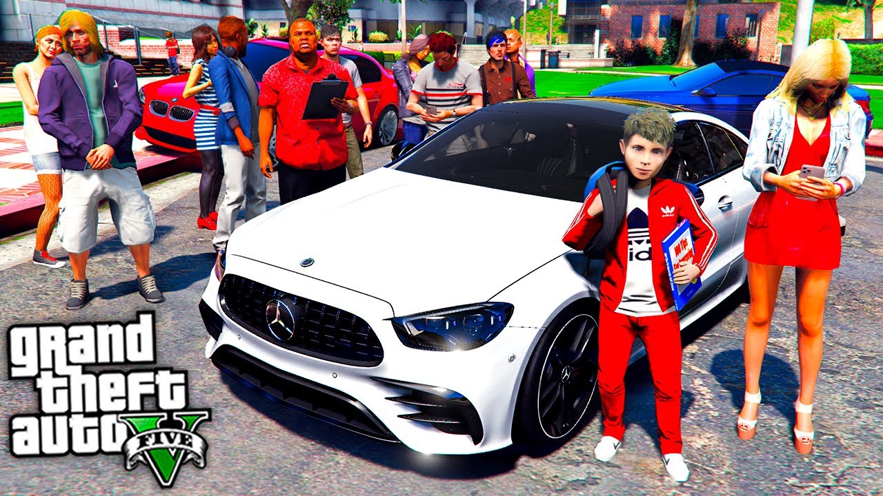 ОТЕЦ И СЫН В GTA 5 - РОДИТЕЛЬСКОЕ СОБРАНИЕ ! КУПИЛ НОВЫЕ ШМОТКИ ! ⚡ ...