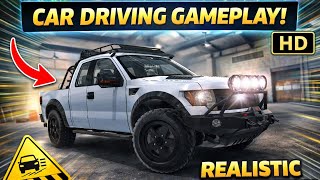🚗 Realistic Car Driving Gameplay | Offroad Pickup Truck Simulator HD 🔥 screenshot 3