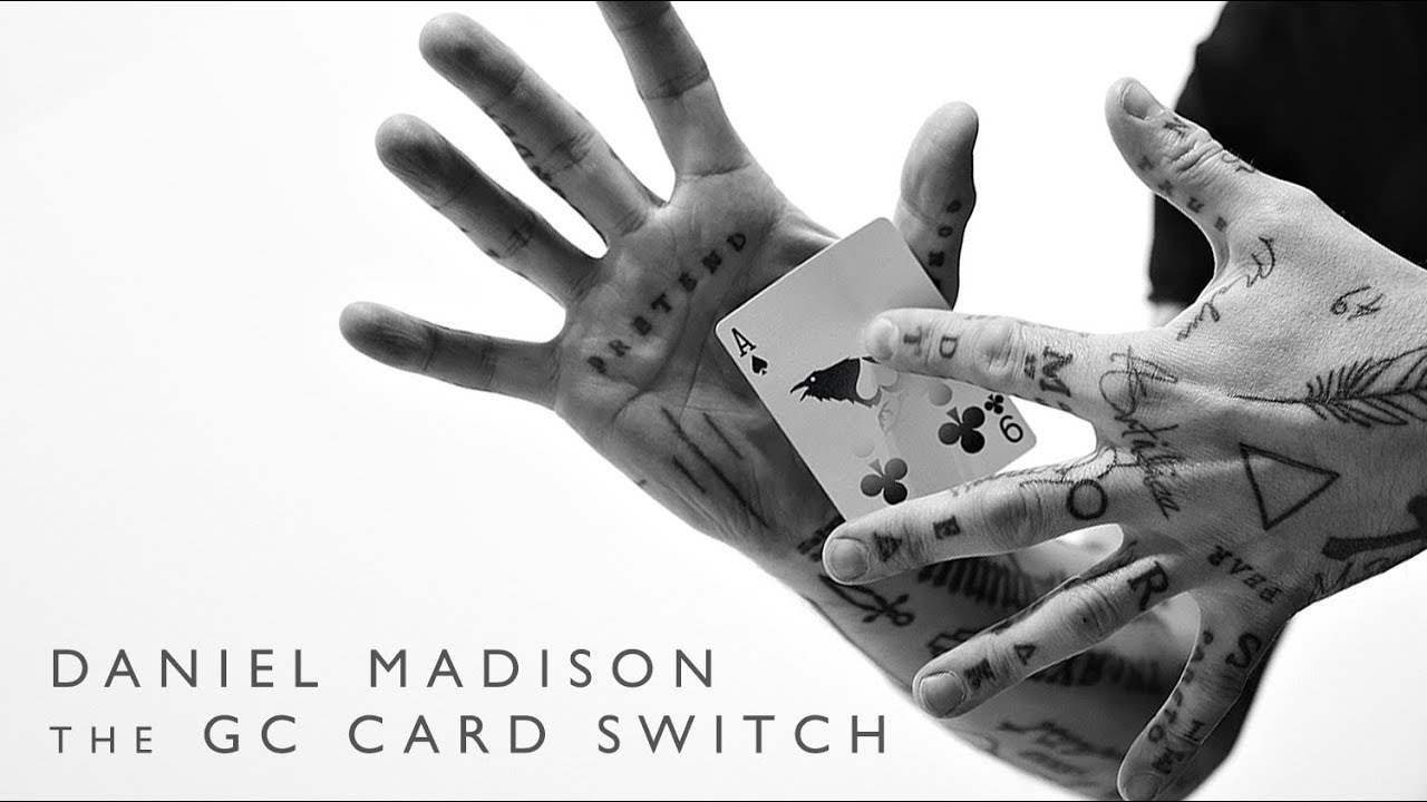 The Gc Card Switch Sleight Of Hand Trick Tutorial Youtube