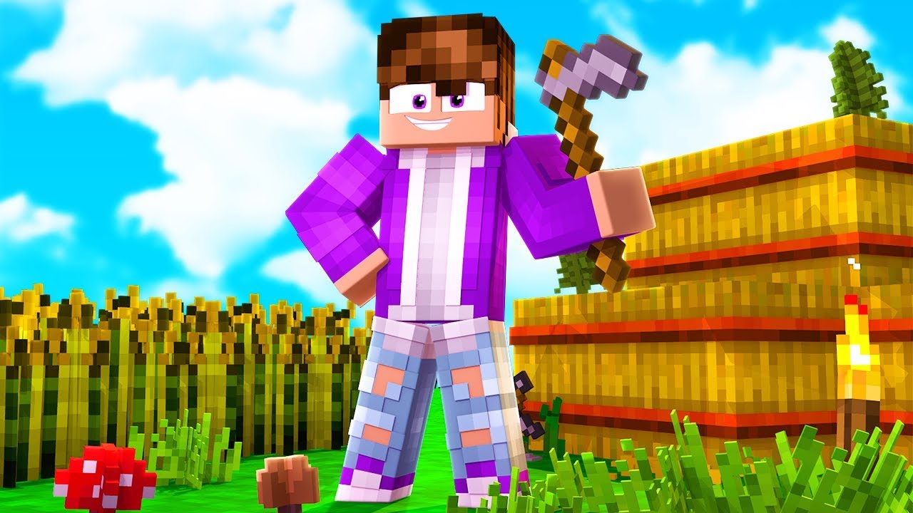 Happy HG SkyBlock | Episode 2 - FARMING AT ITS FINEST