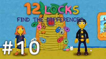 12 Locks Find The Differences Level 10 Walkthrough (RUD Present) | Coconuts