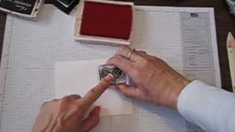 Heat Embossing with Iridescent Ice