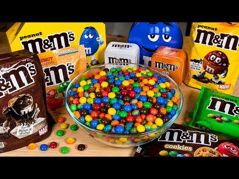 M&M's Chocolate Candy Unboxing 🍫 New M&M's Collection