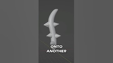 Tip: Snap an Object to a mesh #blender #blender3d #blendertutorial #howto #blendertips