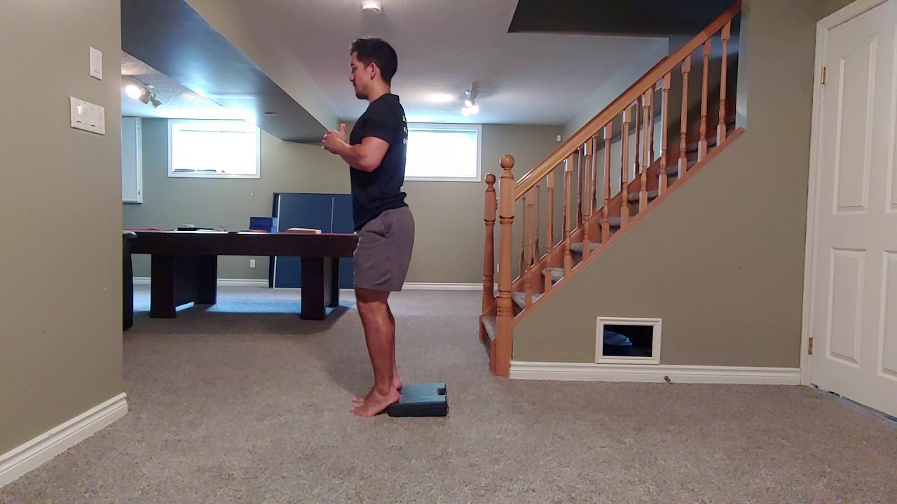 Heels Elevated Narrow Stance Squats YouTube