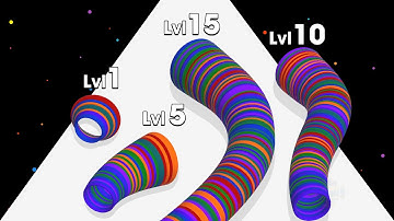 SMASH RUBBER 3D - Satisfying ASMR Gameplay (Max Level)