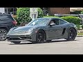 Spotted another Porsche 718 Cayman, but this one is in Hinsdale, Illinois.