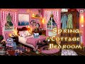 Cozy Spring Cottage Bedroom 🌷 ASMR spring morning ambience 🦋 (birds, gardening sounds)