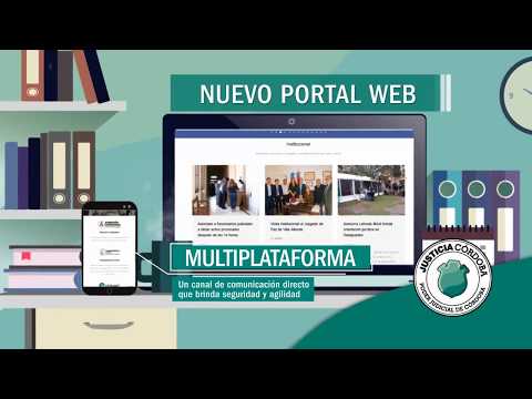 AUXILIARES DE LA JUSTICIA - Tutorial del rediseño del portal web del Poder Judicial 2018