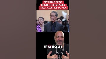 #jerryseinfeld compares #freepalestine to the KKK. How sick is this guy #israel #usa #lebanon