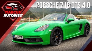Porsche 718 GTS 4.0 (2020) - Endlich wieder 6-Zylinder 400 PS Sauger! | Review + Fahrbericht