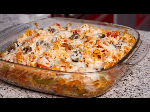 طريقة عمل بيتزا المكرونة فى البيت بأسهل طريقة والطعم حكاية هتعجب أولادك قوى