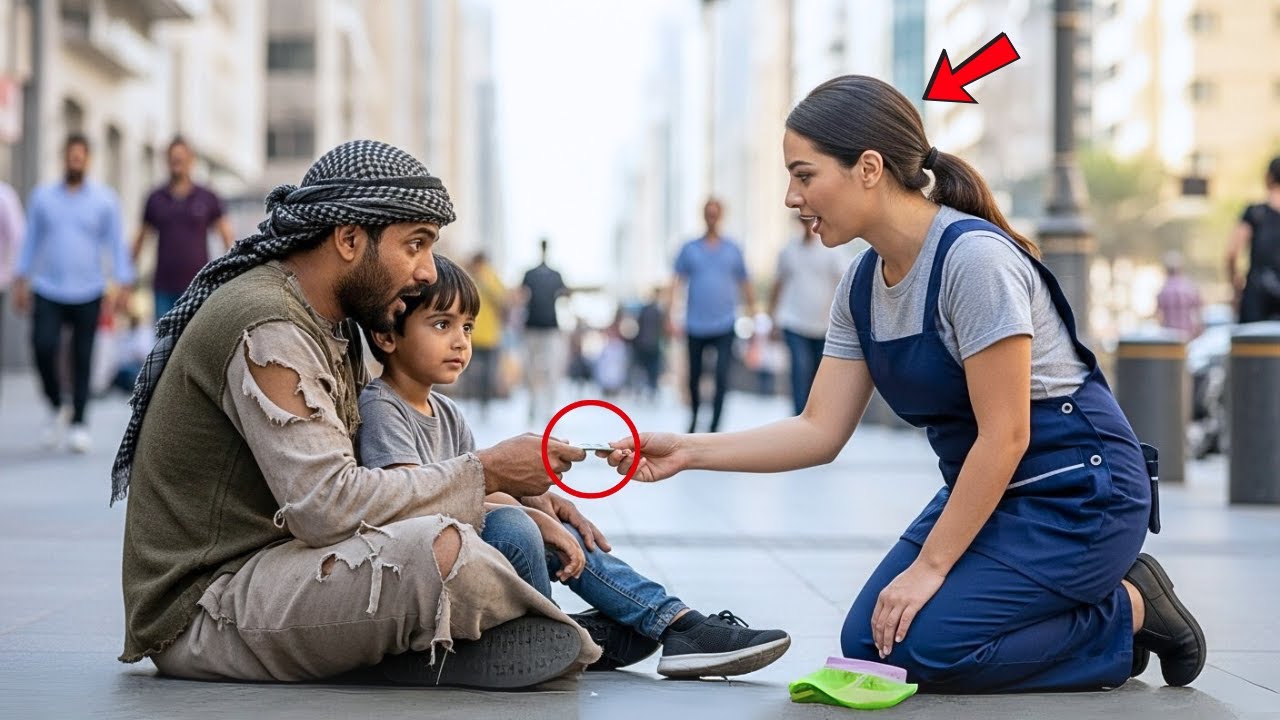 ملياردير عربي يتظاهر بالفقر للعثور على أم لابنه - ثم تقترب منه عاملة نظافة و...