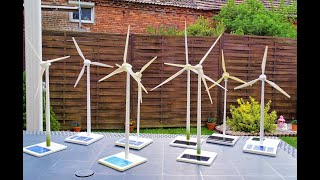 Enercon Windrad Modell Sammlung Solar E40, E66, E70, E82 und E138  wind turbine collection