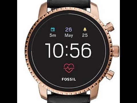 fossil gen 4 smartwatch setup