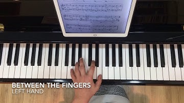 Trinity Exams - Grade 3 - Between the Fingers - Left Hand