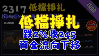 2317 鴻海 (完整版): 主力鎖碼91%在上方，部位重心下移 (小白戰友篇)