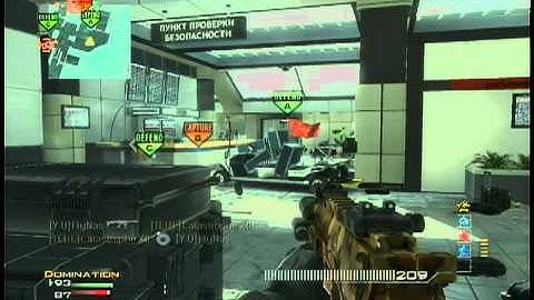 Mw3 Worlds Second Moab on Free DLC: Terminal  MP7 Gameplay