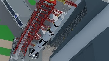 OUTDATED: Apollo: Mobile Launch Pad Exit out of Vehicle Assembly Building (Blender Animation)