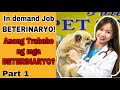PART 1 || Veterinarian’s job in the Philippines || Gaano ito ka in demand? || 15k vets vs 100M
