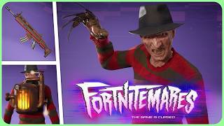 Freddy Krueger x Fortnite FULL Showcase! (Emote, Skin, & More!)