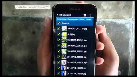 Samsung Galaxy S5 : How to move picture to SD Card (Android Phone)