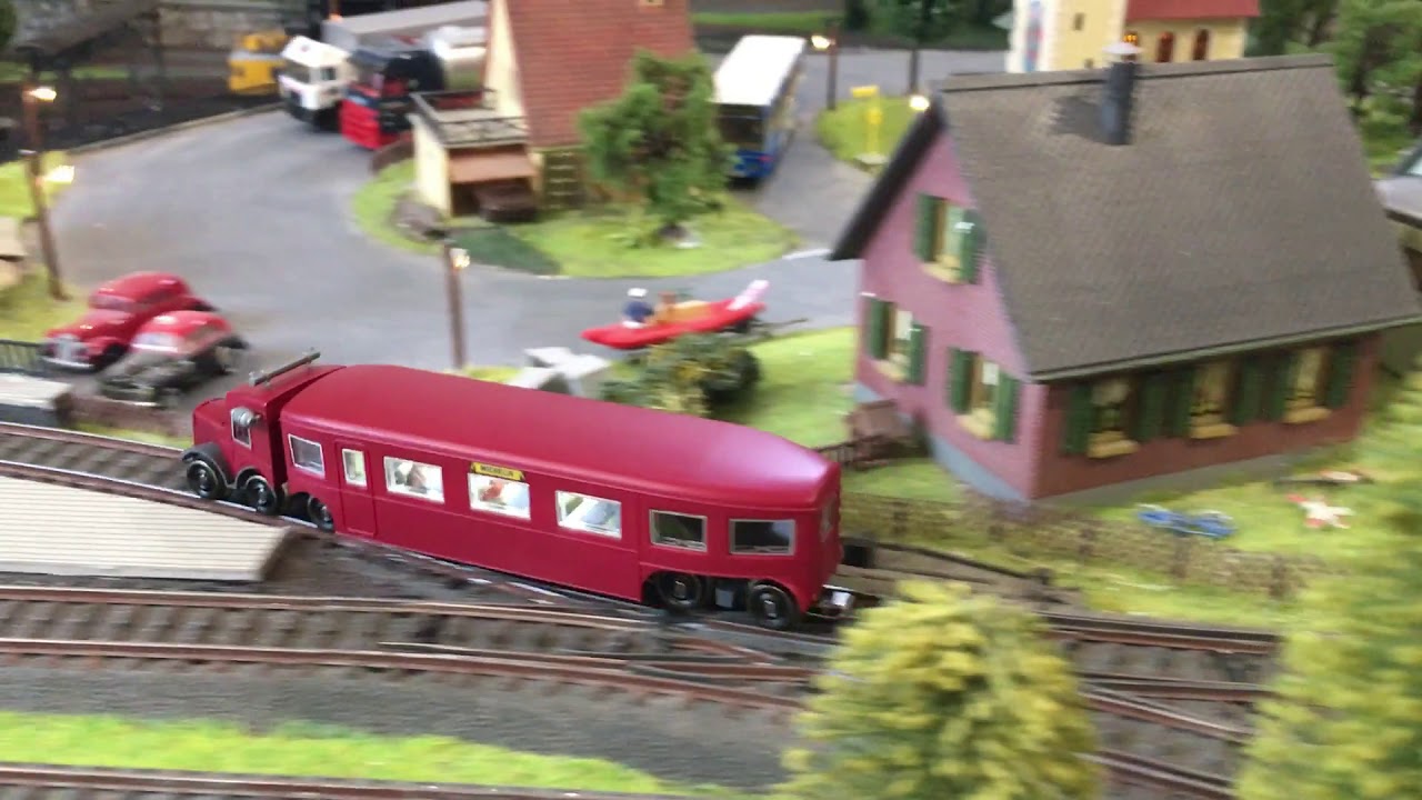 MÄRKLIN 3624 MICHELINE LOKOMOTIVE - DIGITAL - 3-GLEISIG - H0