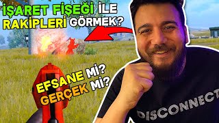 İŞARET FİŞEĞİNİN GİZLİ ÖZELLİĞİ? EFSANE Mİ GERÇEK Mİ? PUBG Mobile