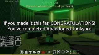 FE2 | Abandoned Junkyard GUIDE! [Crazy+] (Roblox / Flood Escape 2)