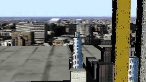 Animacion 3d max  (Render- Collapsing Building)