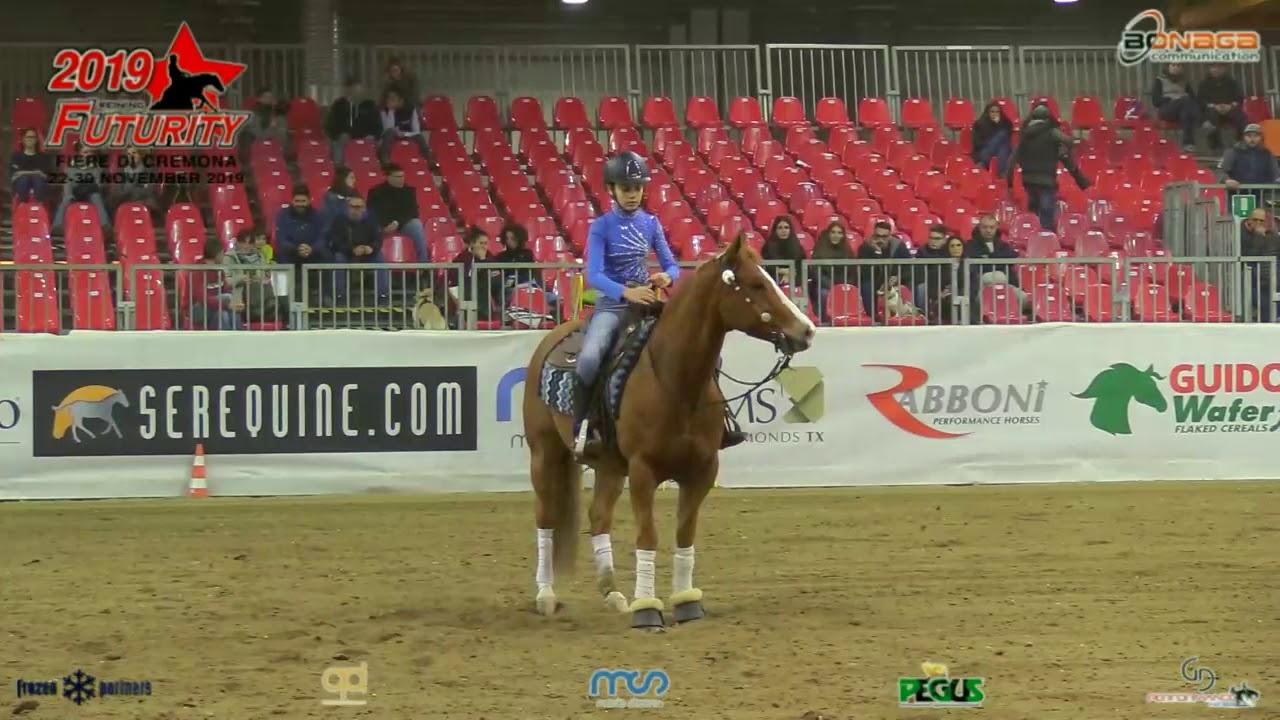 Futurity 2019 - CAMILLA ORLANDINI & RS CUBA LIBRA JAC score 145