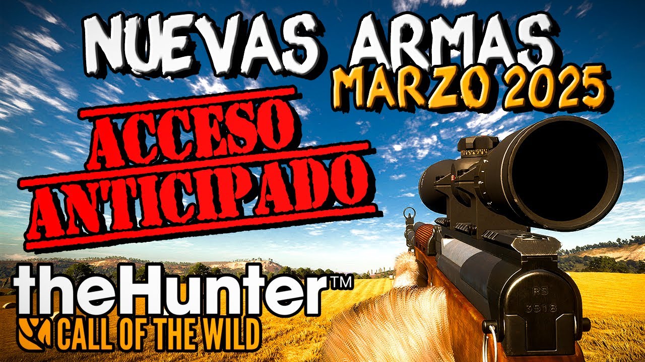 🔫PROBÉ LAS NUEVAS ARMAS ANTES QUE NADIE! 😱 ACCESO ANTICIPADO💎 | theHunter: Call of the Wild 🌿