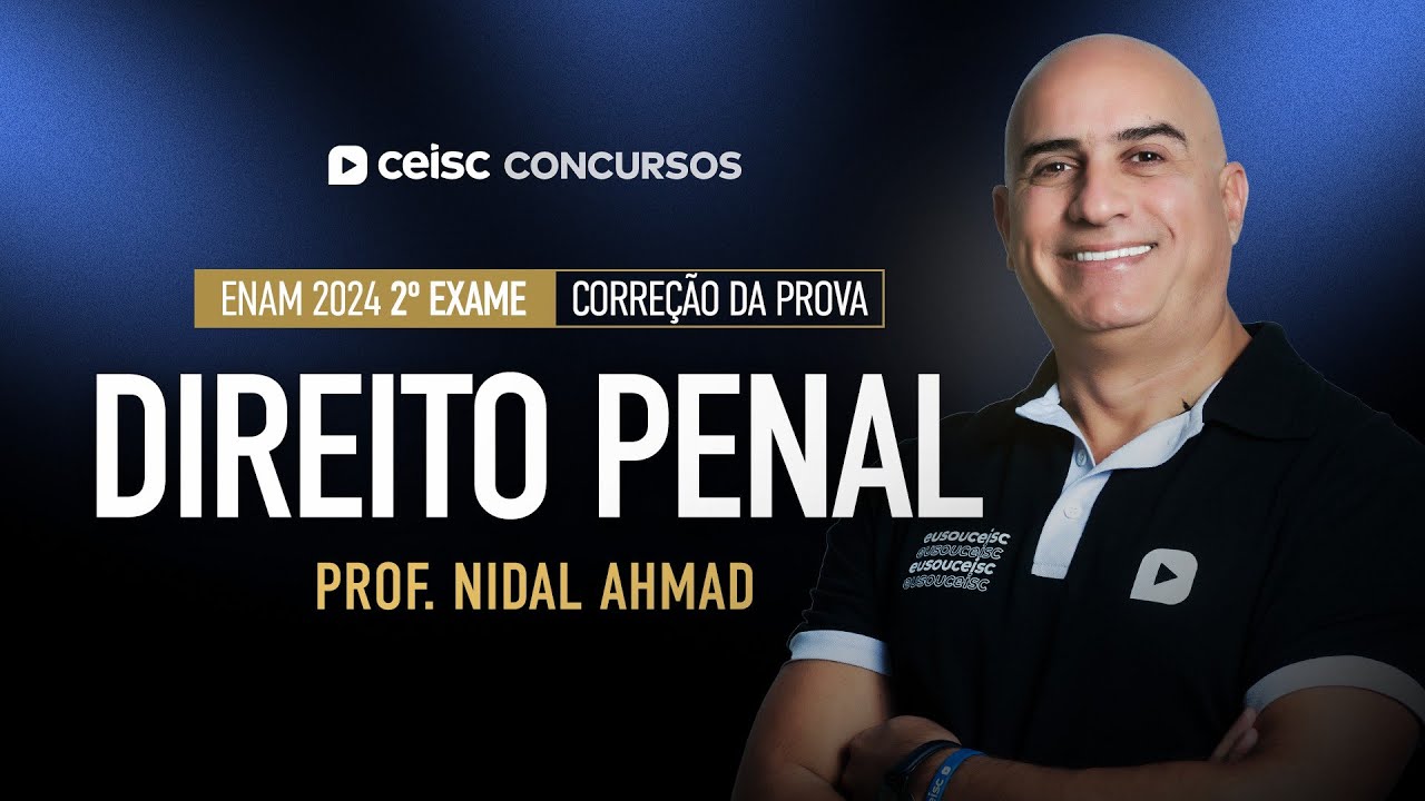 ENAM 2024: correção da prova de DIREITO PENAL | 2º Exame