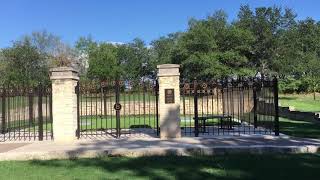 First Lady Barbara Bush’s gravesite
