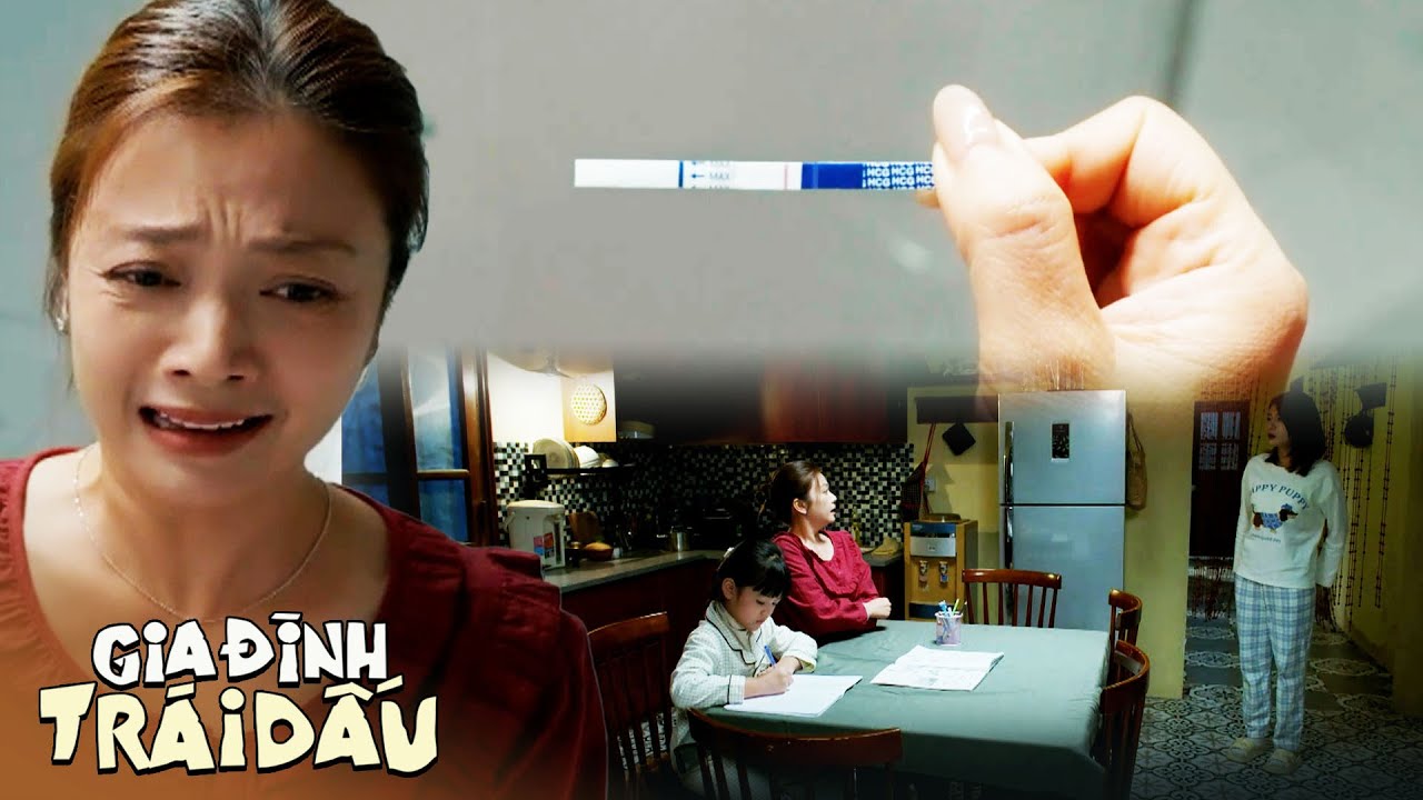 Gia đình trái dấu tập 27 | Bà Ánh bàng hoàng khi tận mắt thấy kết quả thử thai Dương | Kho Phim VTV