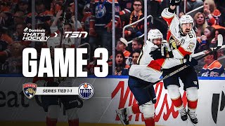 Setting the stage for Game 3 as Cup Final shifts to Florida