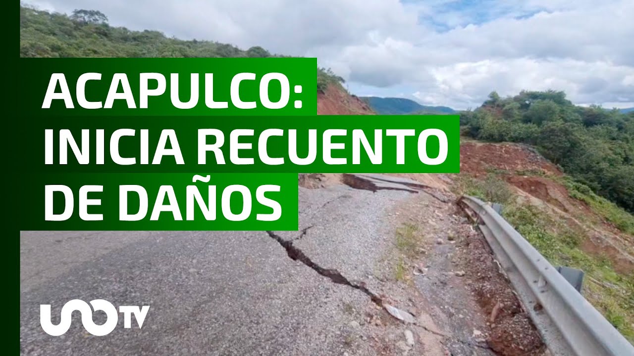 Inicia recuento de daños en Acapulco, llega primer paquete de ayuda.